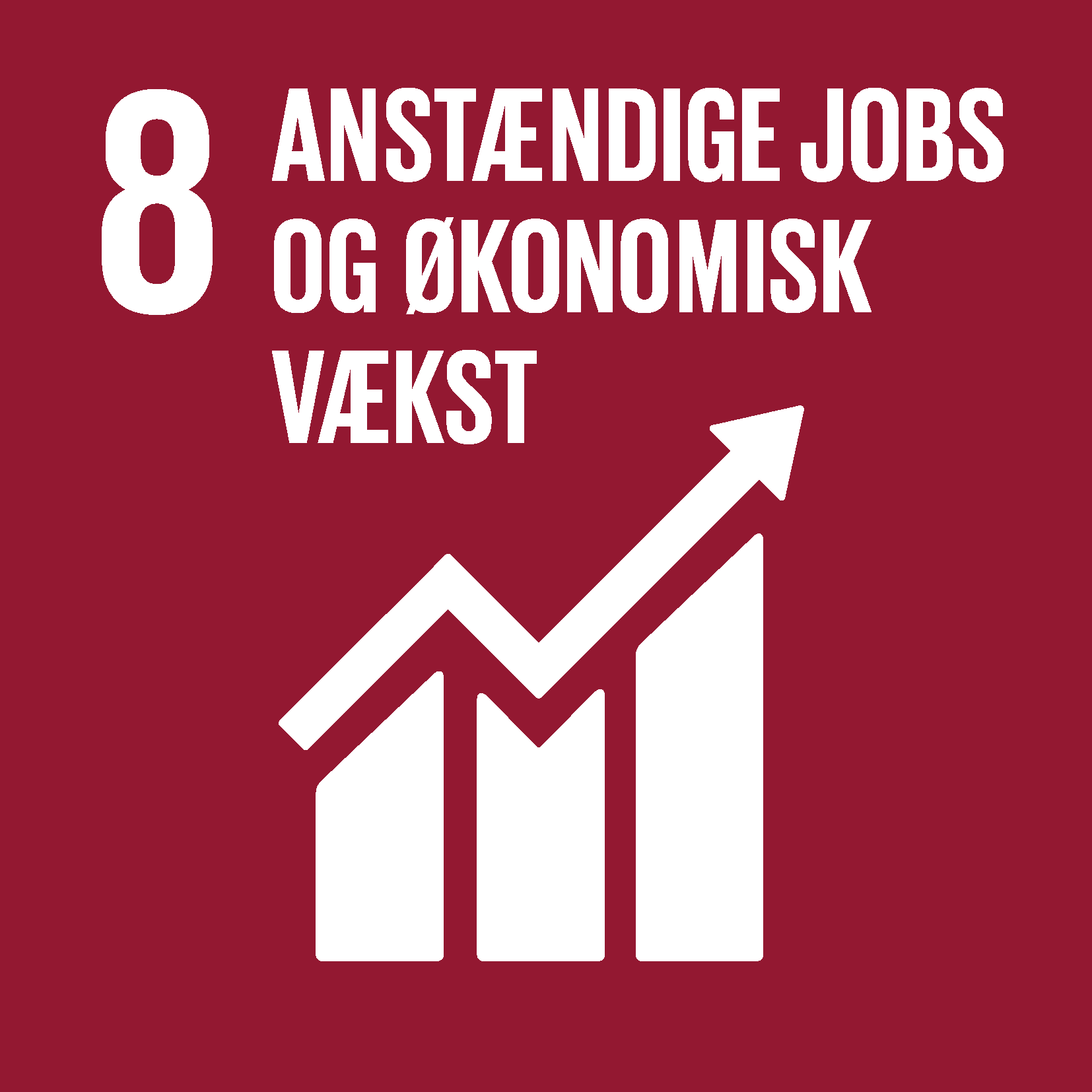 Mål 8 - Anstændige jobs og økonomisk vækst